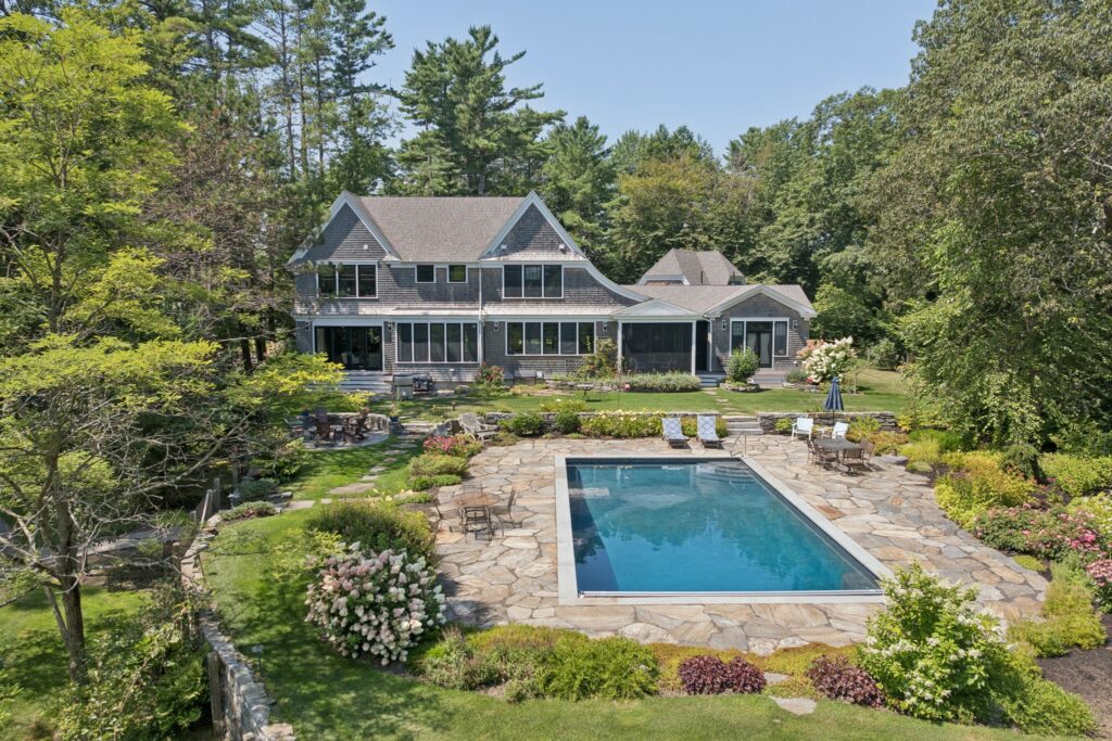 Falmouth Foreside home is a classic coastal estate with thoughtfully designed modern amenities