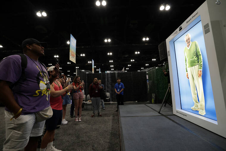 AI hologram of Spider-Man creator Stan Lee debuts at L.A. Comic Con
