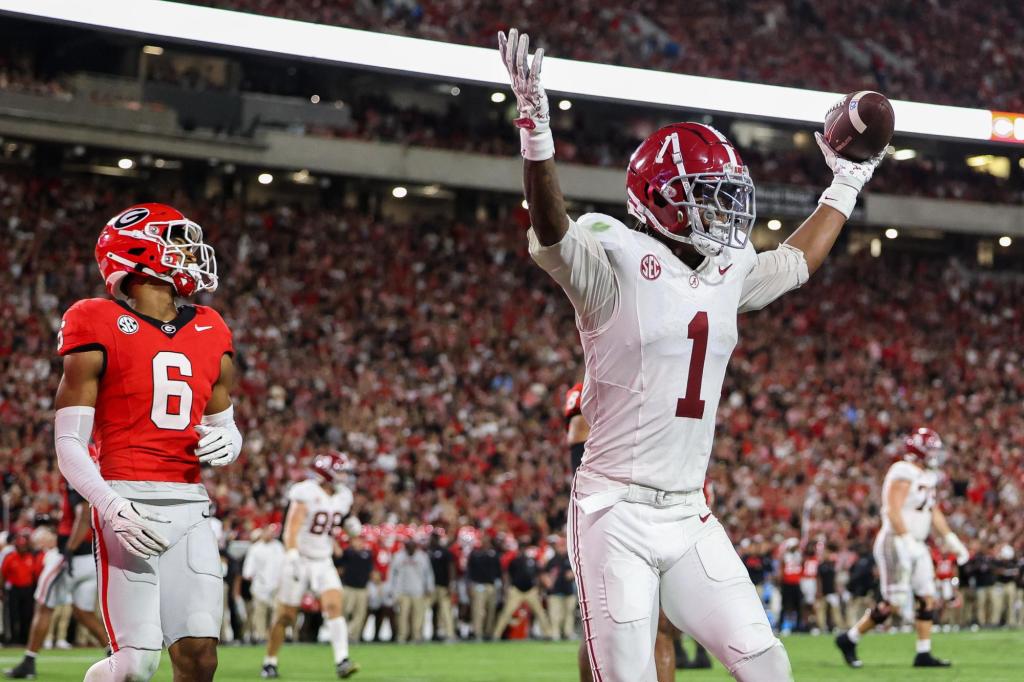 No. 17 Alabama upsets No. 5 Georgia 24-21