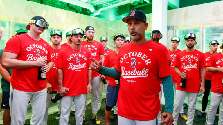 Alex Cora admits Red Sox were 'a little hungover' on Saturday