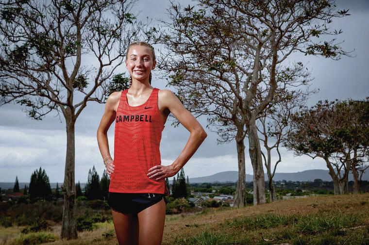 Ashlyn Jacobsen of Campbell is proven winner in track and cross country