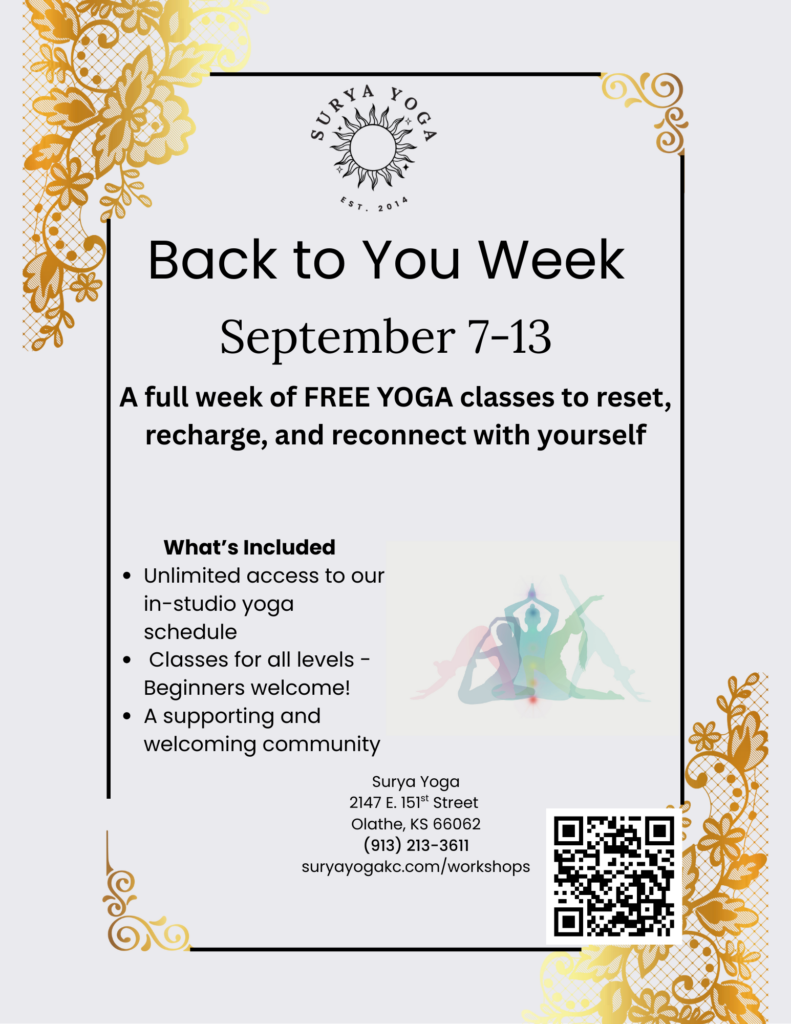 Back to You Week – A FREE Week of Yoga to reconnect with yourself – Event_Image [EVENT]