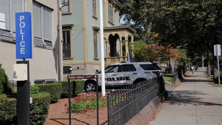 The public safety department at Brown University.