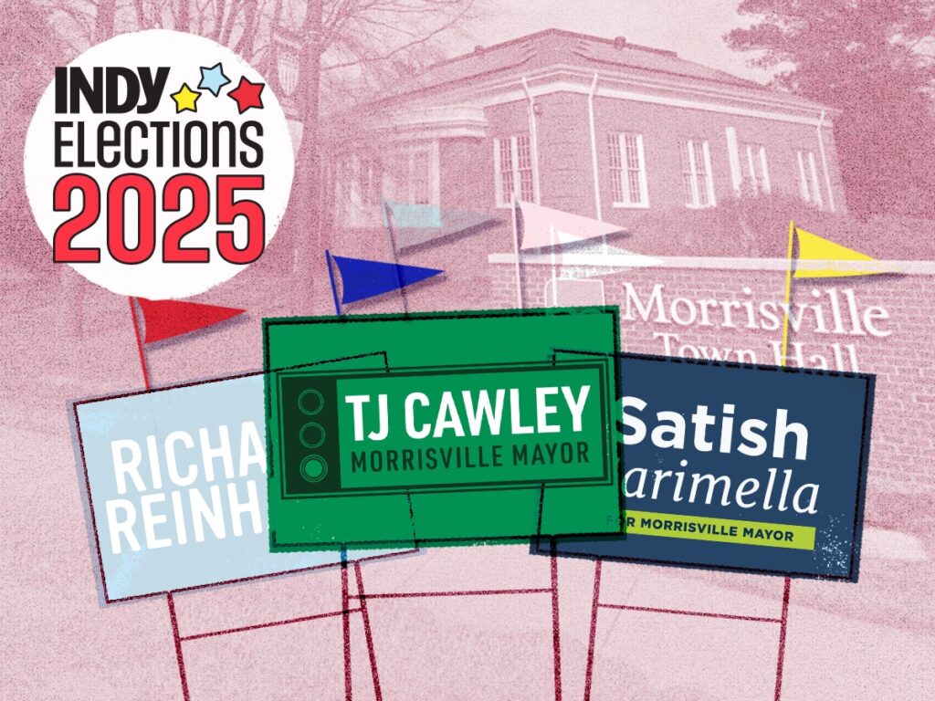 Morrisville mayor defending seat in three-way race