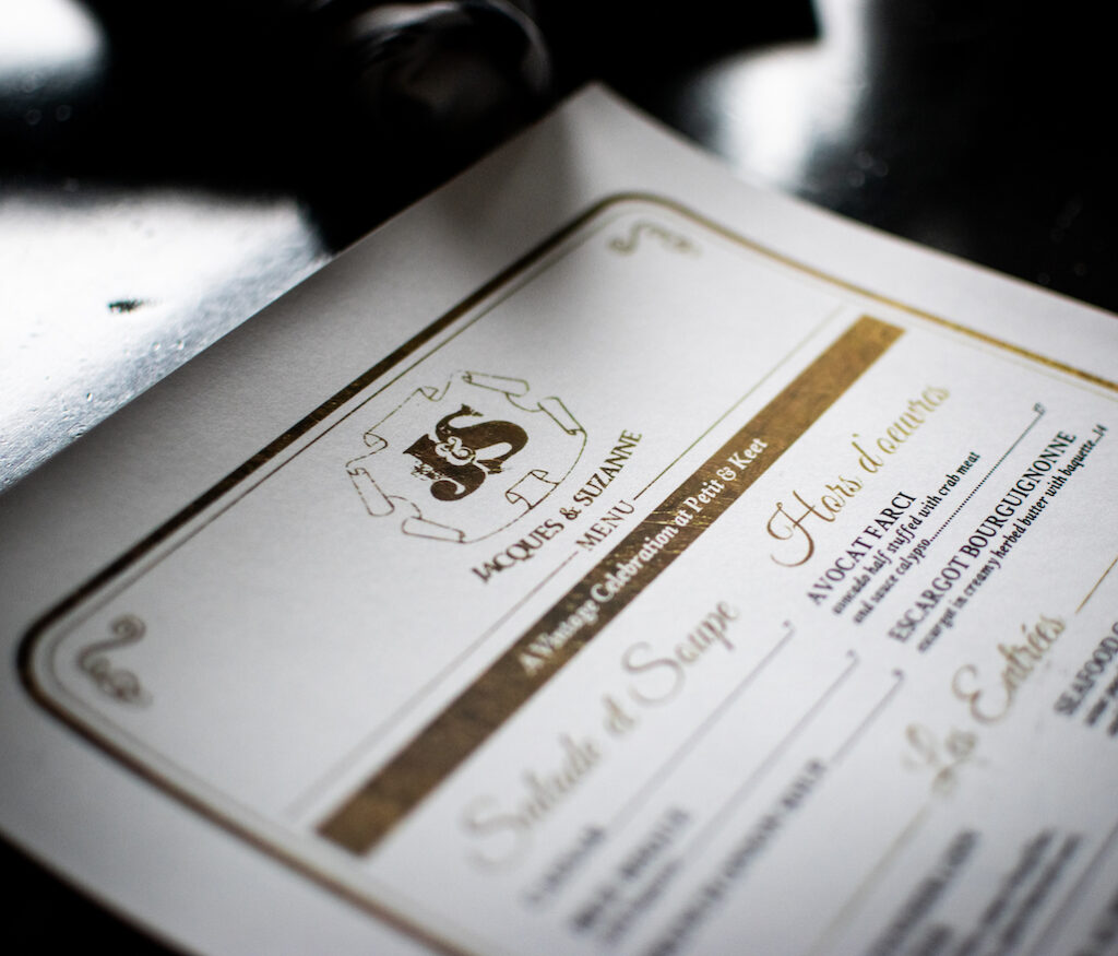 Petit & Keet to Bring Back Jacques & Suzanne Tribute Menu