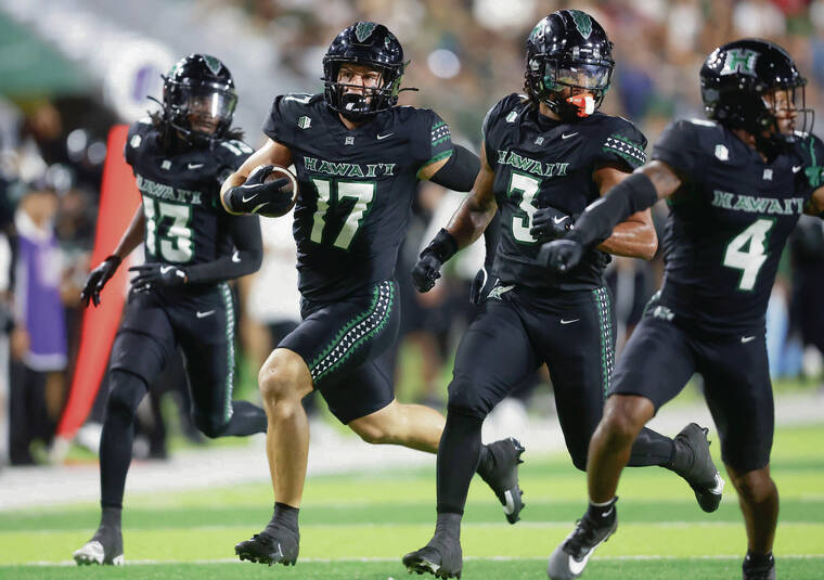 Pick-6 pays off for UH linebacker Iovino in the form of a scholarship surprise