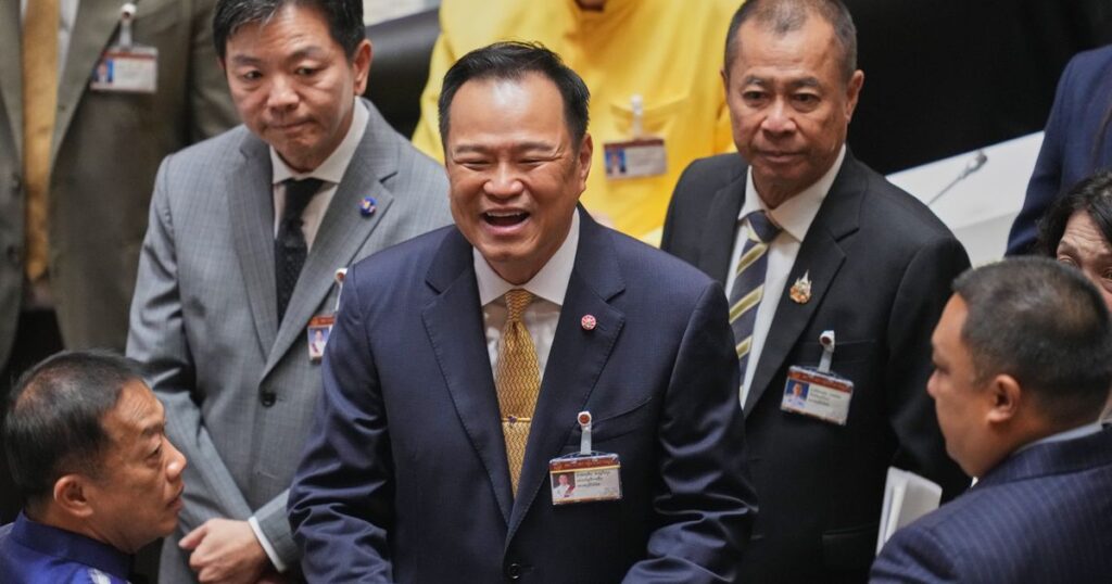 Thailand’s new prime minister promises to tackle Cambodia border conflict and constitutional reforms