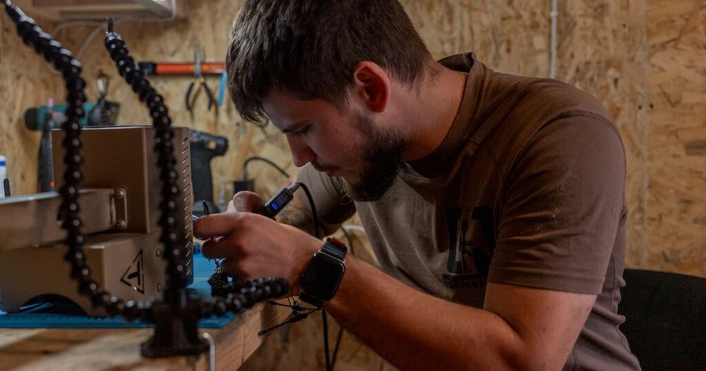 To protect soldiers, Ukraine uses remote-controlled vehicles for dangerous missions