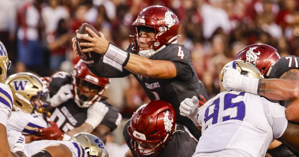 Zevi Eckhaus locks up WSU’s starting QB job with Apple Cup performance