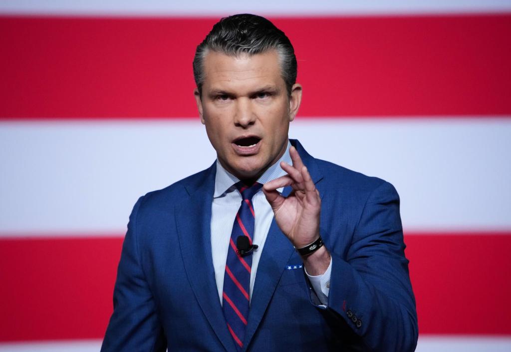 Hegseth announces strike on boat near Venezuela he says was trafficking drugs