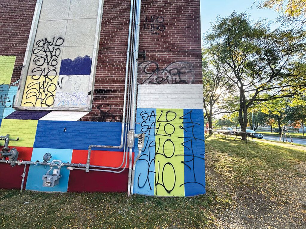 Burlington Has Few Strategies to Clean Up Graffiti