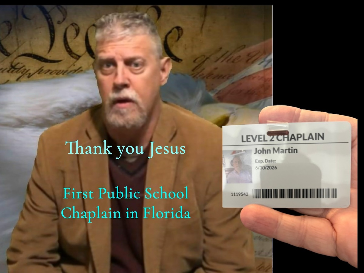 Florida’s first public school chaplain wrote a song for Charlie Kirk, preaches Trump support