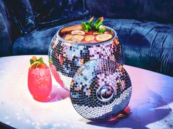 The Get Out And Dance cocktail at Gatsby’s Cocktail Lounge. (courtesy Clique Hospitality)