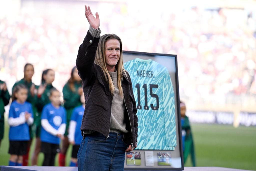 USWNT beats Portugal 3-1 as goalkeeper Alyssa Naeher is honored – Baltimore Sun