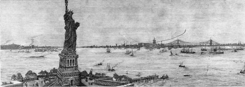 October 28, Statue of Liberty dedicated in New York