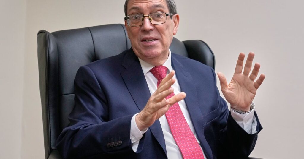 Cuban foreign minister says Rubio’s ‘personal’ agenda in Latin America risks Trump’s peace prospects