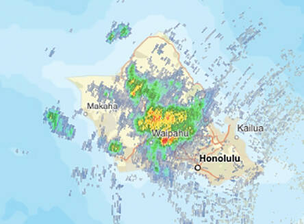 Forecasters issue flood advisory issued for Oahu