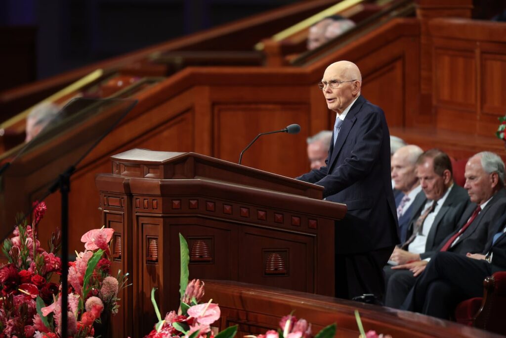 Latest news, speeches, including a talk by Dallin Oaks