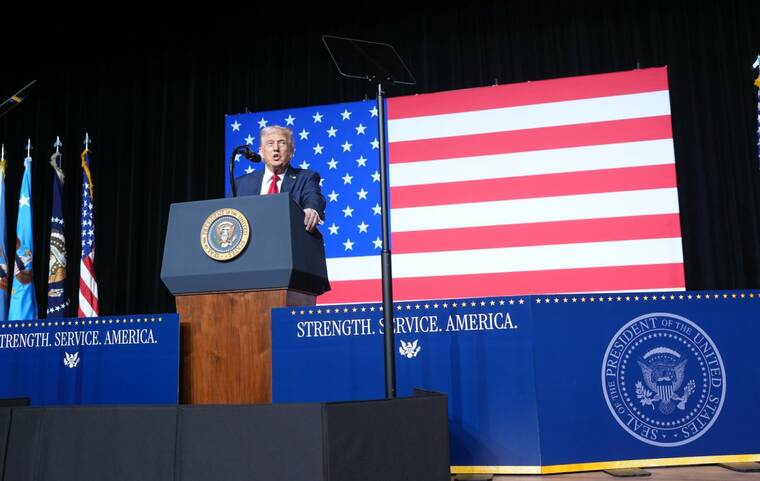 Trump tells generals U.S. cities should be military ‘training grounds’