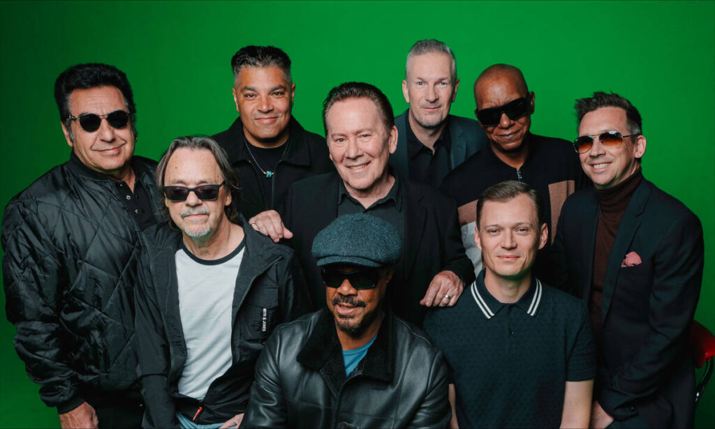 Jimmy Brown of UB40 is shown at the center of this undated band photo. (AEG Presents Las Vegas/ ...