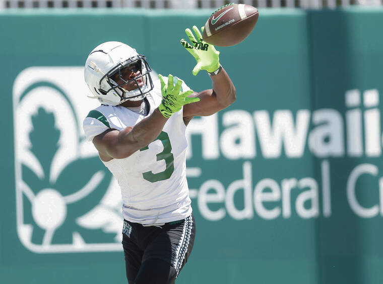 UH expects to get WR Cenacle back vs. Utah State