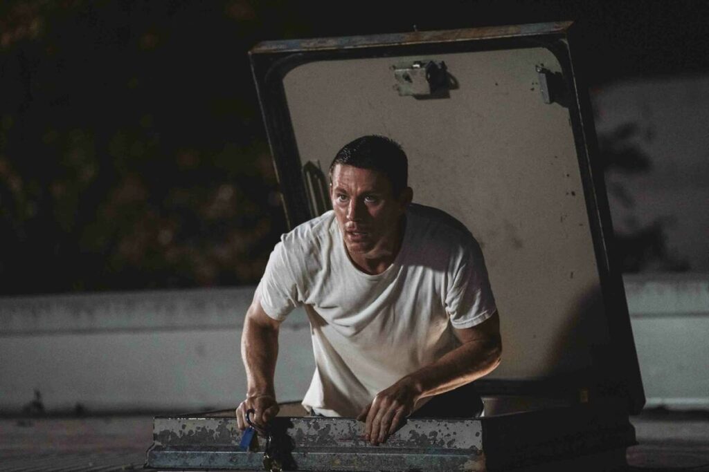 Channing Tatum stars in Paramount Pictures' "Roofman." (Courtesy)