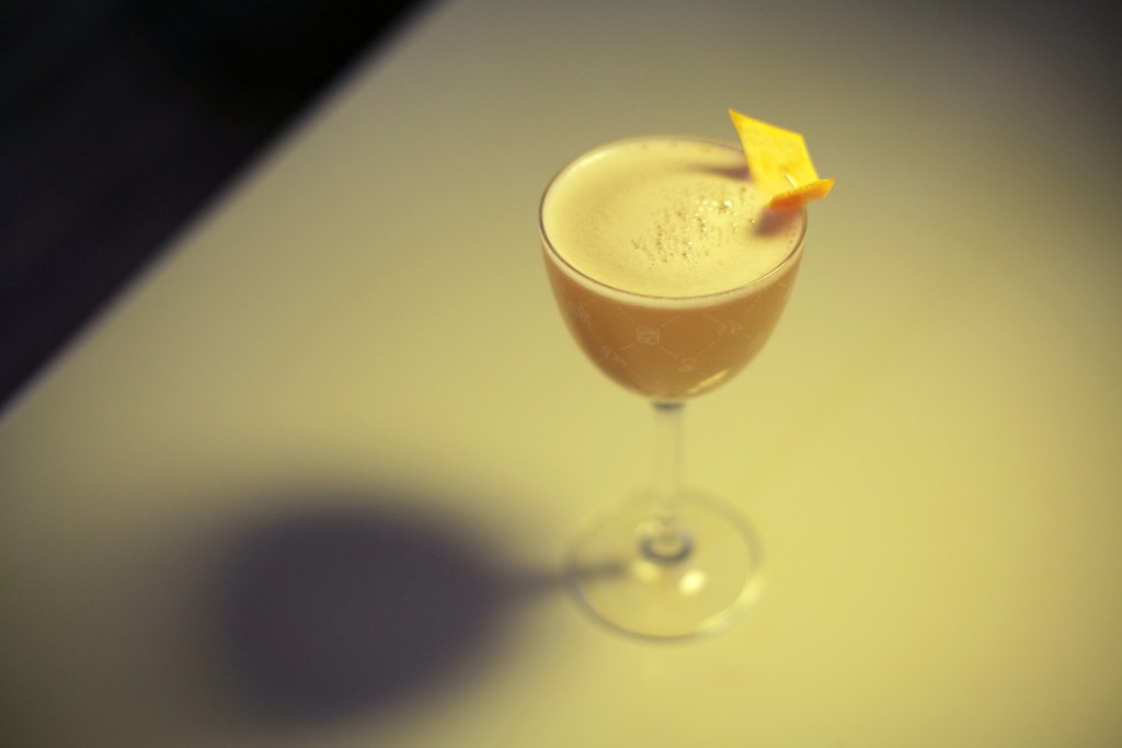 The Five-Day Weekend balances tequila and mezcal with citrus, ginger, and a chili liqueur. Photo by Michael Galinksy.