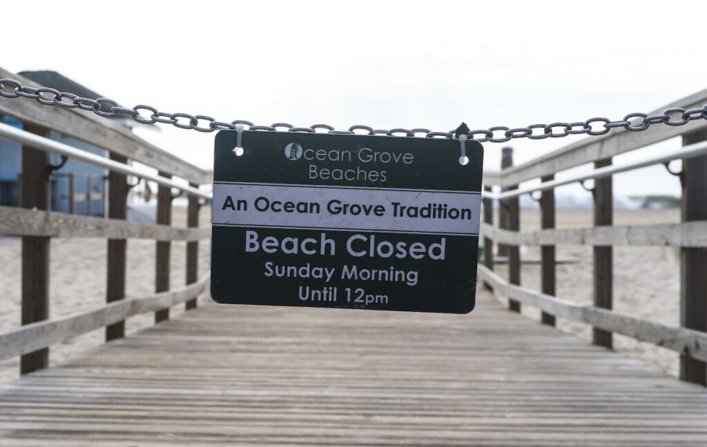 Ocean Grove beach controversy: Decision on Sunday closures delayed again
