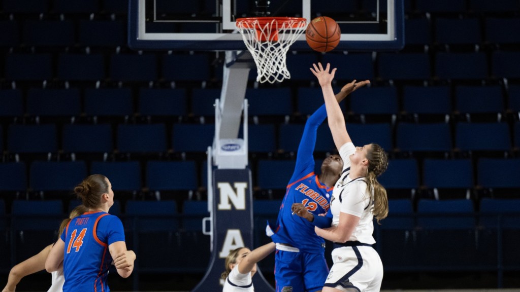 Zanai Barnett-Gay leads the way as Navy women’s basketball stuns Florida