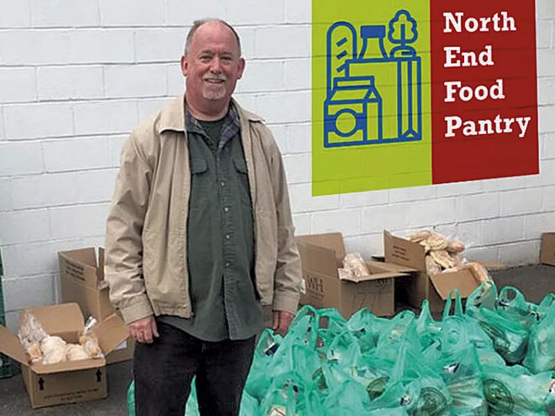 Thom Terrific: Burlington Man Turns His Small Food Pantry Into a Neighborhood Staple