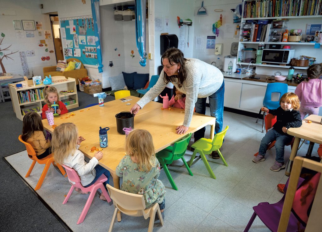 Michelle Bishop at the Growing Tree