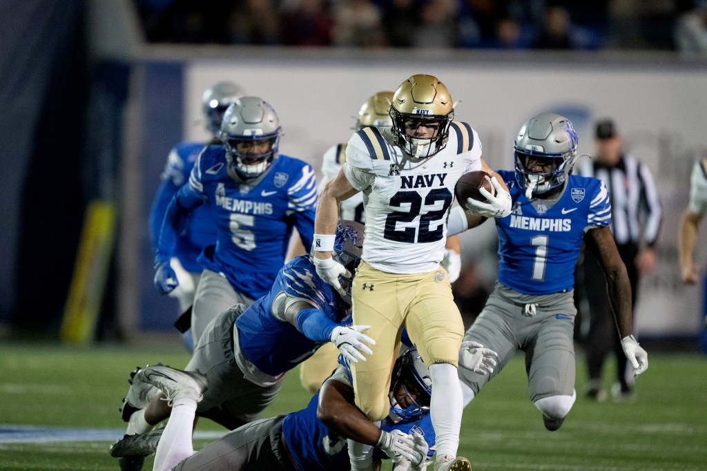 Navy football ranked in AP Top 25 poll for first time this season