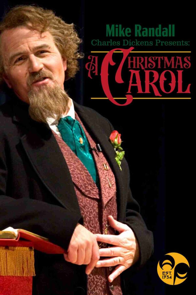 Aurora Players Presents a Special Holiday Engagement Starring Mike Randall in Charles Dickens Presents: A Christmas Carol