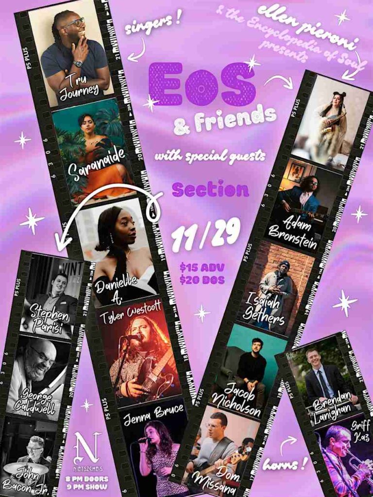 Ellen Pieroni & the Encyclopedia of Soul presents: EoS & Friends w.s.g. Section