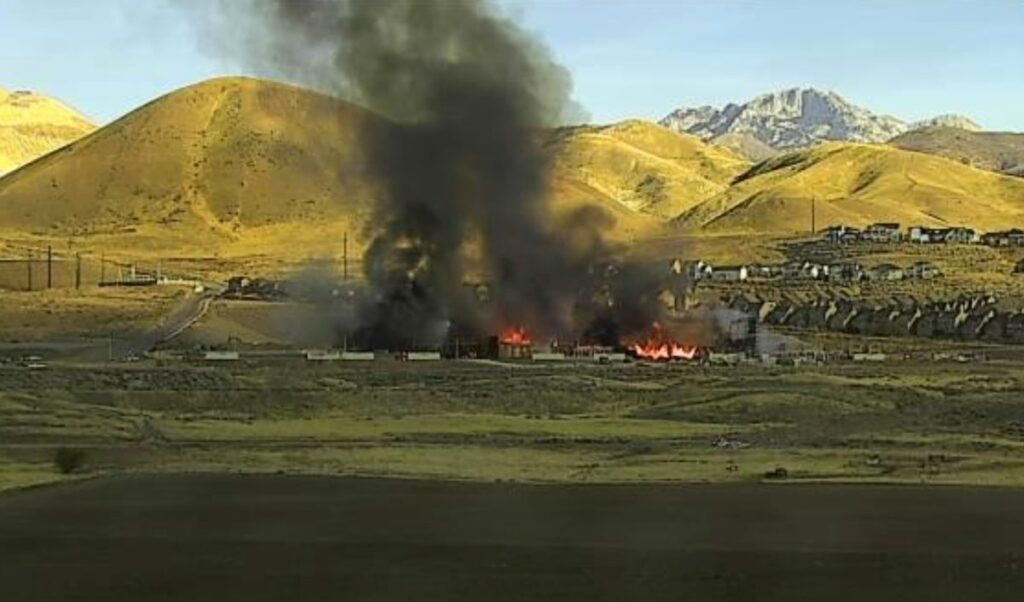 What we know about source of smoke, massive flames