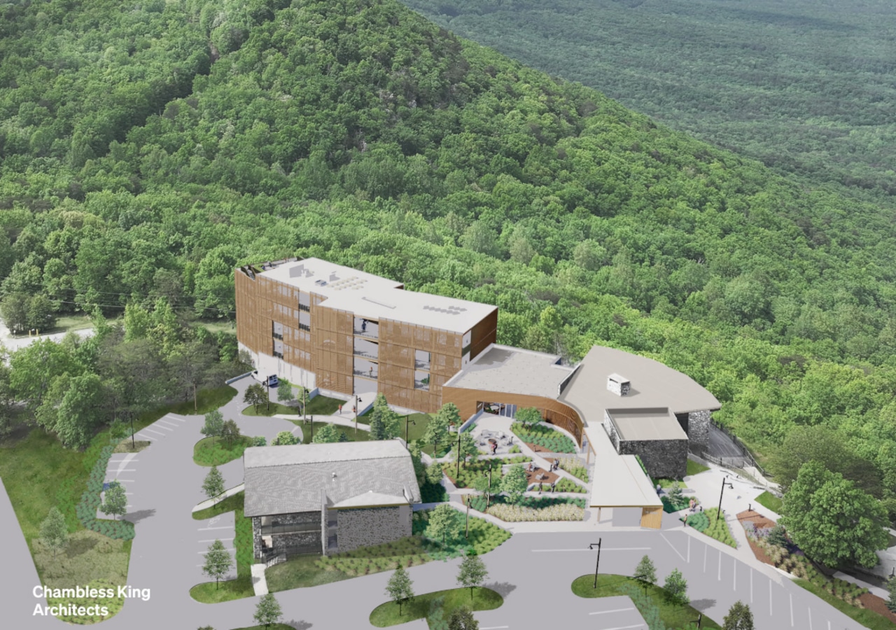 Mt. Cheaha's new hotel taking shape