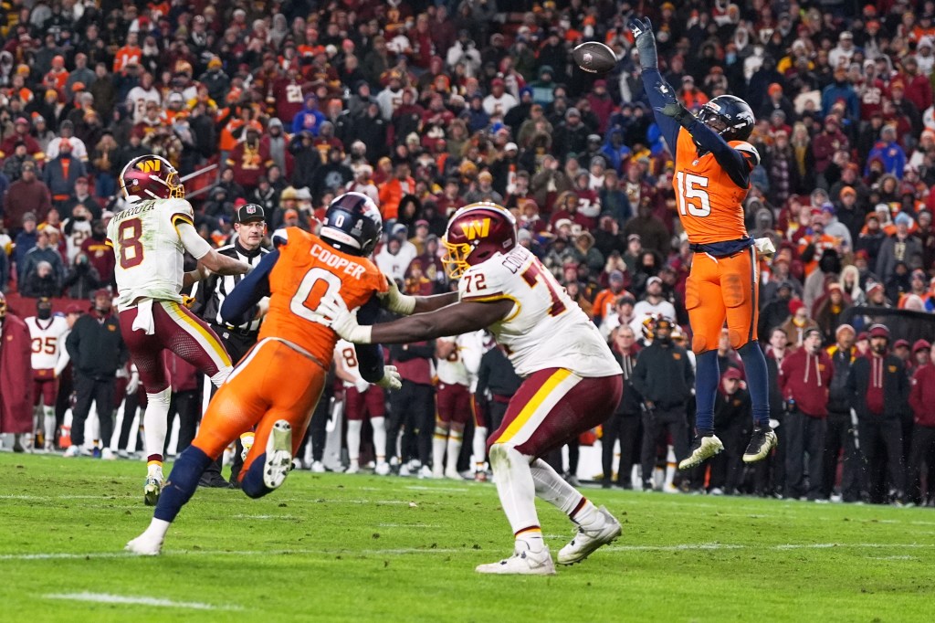 Broncos escape with overtime win over Commanders as streaks continue – The Virginian-Pilot