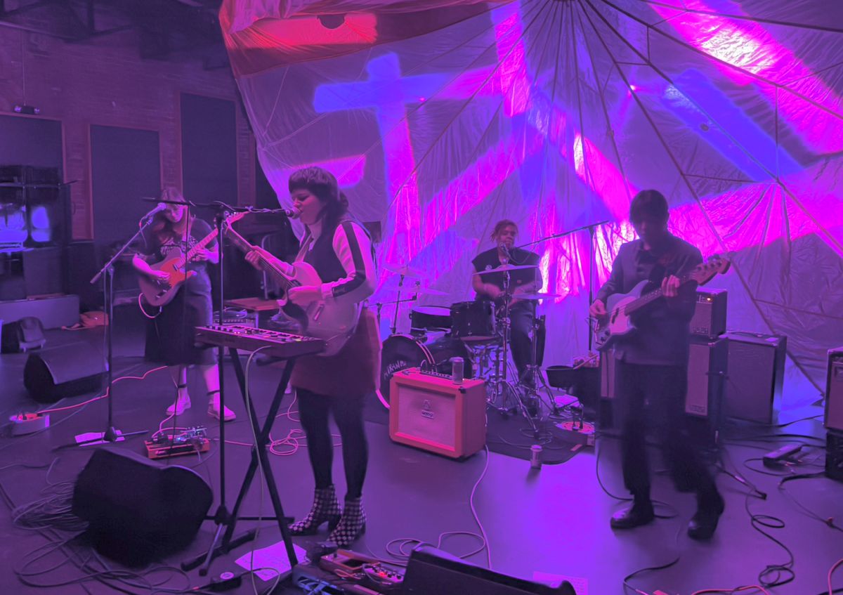 Sick F*cks featured at the Parachute Punk Show at Saturn in January 2025 (Rebecca Egeland / BhamNow)