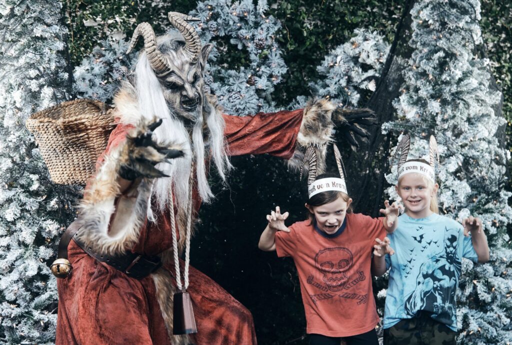 Krampus is the guest of honor at the Milk District's KrampusFest