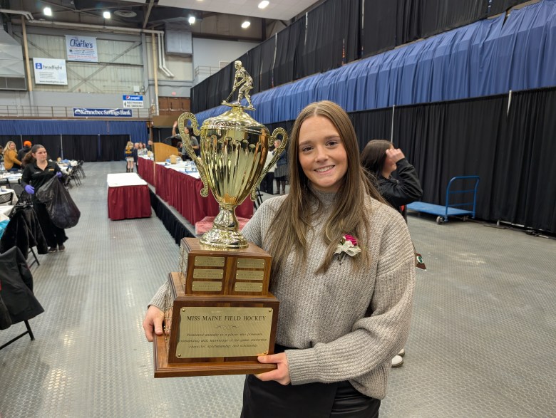 Brewer’s Abbie Derosier wins Miss Maine Field Hockey award