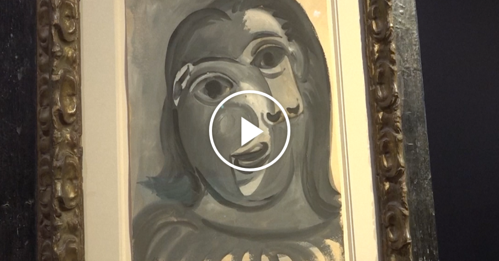 Charity Raffle Offers Picasso Painting for 100 Euros