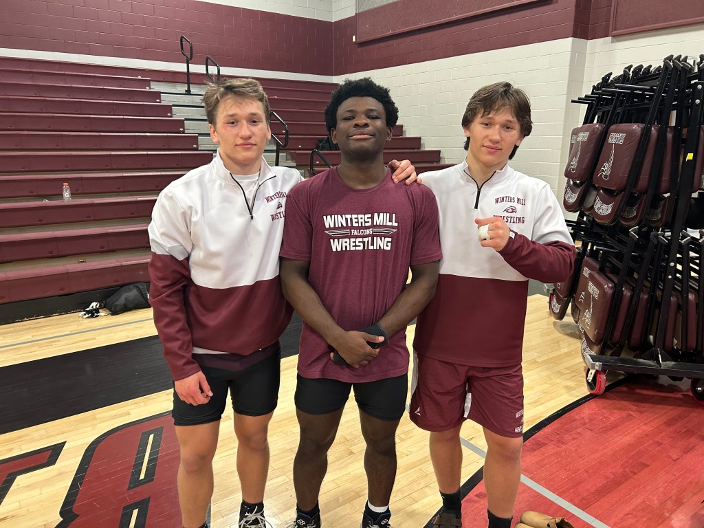 No. 9 Winters Mill wrestling pulls away from Century for 55-22 win