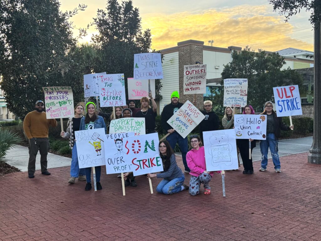 Starbucks workers in Oviedo join national strike