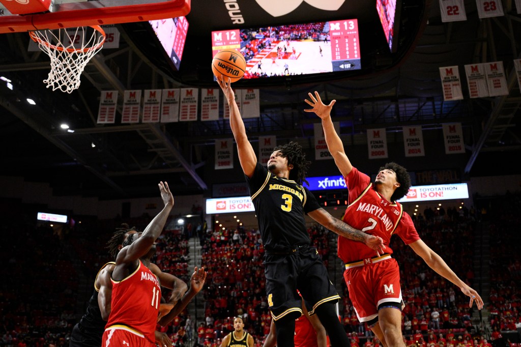 Maryland men’s basketball runs out of steam in 101-83 loss to No. 2 Michigan
