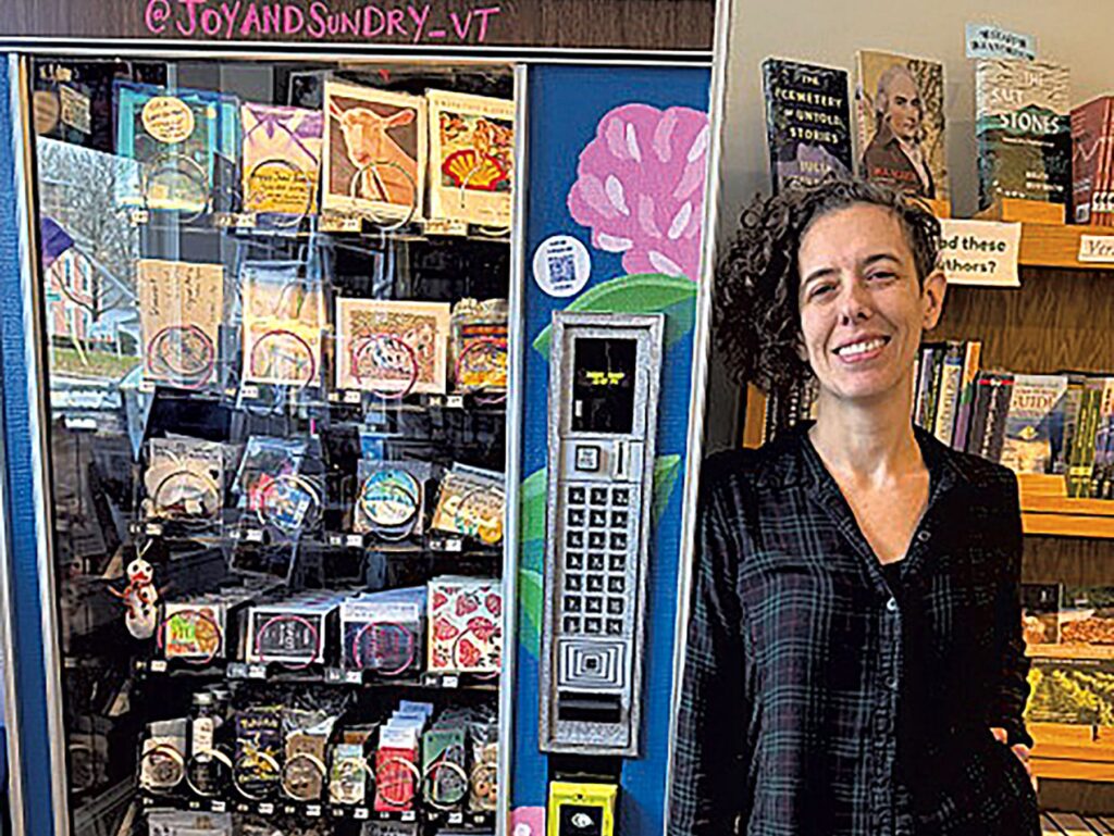 Art Vending Machine Pops Up in Brandon Bookstore