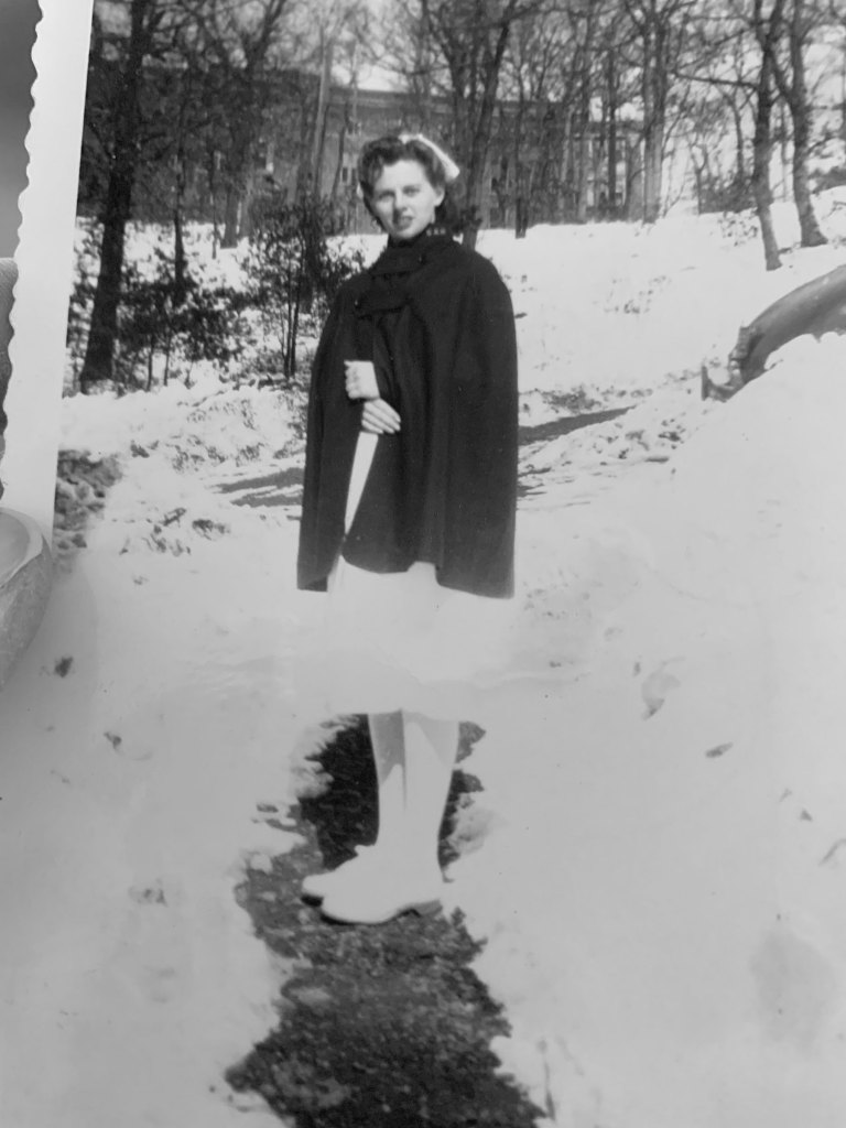 Jane as a young nurse