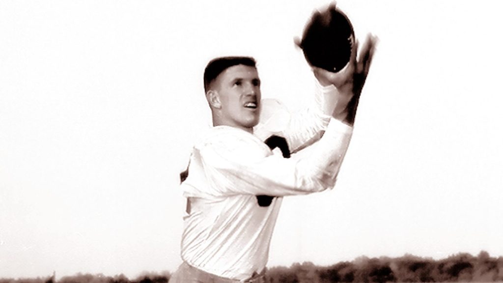 Navy football great Rob Taylor set the standard for receivers in the program