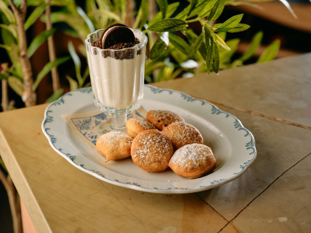 Oreo Zeppole at Lavo (Tao Group Hospitality)