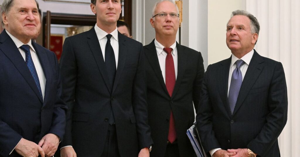 Kremlin envoy set to visit Miami for talks on US peace plan for Ukraine