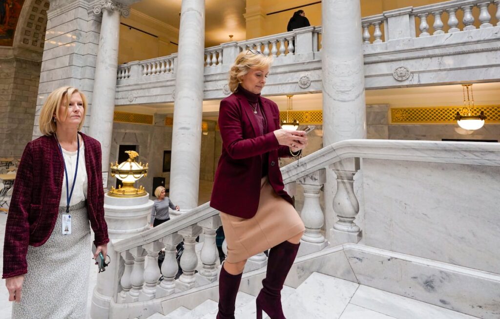 Utah Auditor Tina Cannon sues over Capitol office eviction attempts